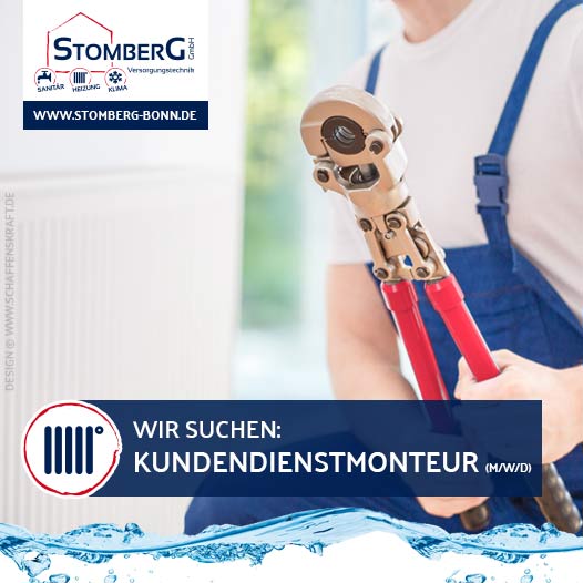 Wir suchen: Kunden­dienst­monteur (m/w/d)