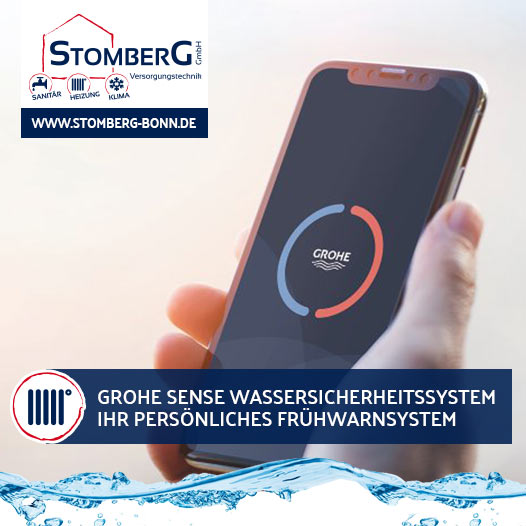 GROHE Sense Wassersicherheitssystem -  Ihr persönliches Frühwarnsystem